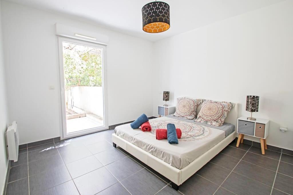 Le P'Tit Rimbaud, 6 Pers, Parking Prive, Jardin,Wifi Apartment Montpellier Exterior photo